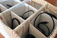 DIY Upcycled Cable Storage Ideas to Tame Wire Clutter