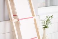 How to Make a Countertop Tea Towel Ladder for Your Kitchen