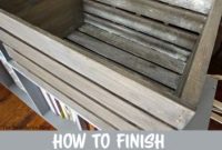 Stain Wooden Crates for a Professional Finish