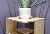 DIY S-Shaped Sculptural Side Table