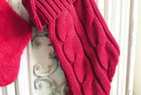 How to Make Christmas Stockings from Old Sweaters