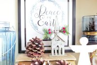 Upcycle Old Decor into Bright Christmas Vignettes