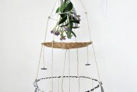 DIY Wire Hanger Mobile Tutorial for Home Decor