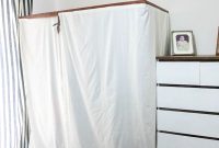 DIY Clothes Rack Cover: Step-by-Step Guide