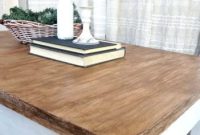 Refinish a Laminate Table with Gel Stain and Paint