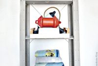 How to Paint and Upgrade an IKEA HEJNE Shelf