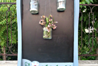 How to Upcycle a Vintage Chalkboard Stand