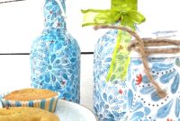 Decoupage Plastic Bottles with Napkins: Step-by-Step Guide