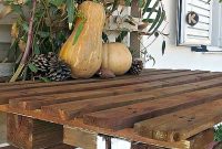 How to Build a Pallet Table with Reclaimed Wood Legs