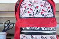 DIY Upcycled Backpack from Old Clothes
