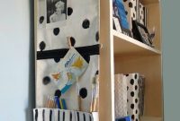 DIY Hanging Organizer for Back-to-School Supplies