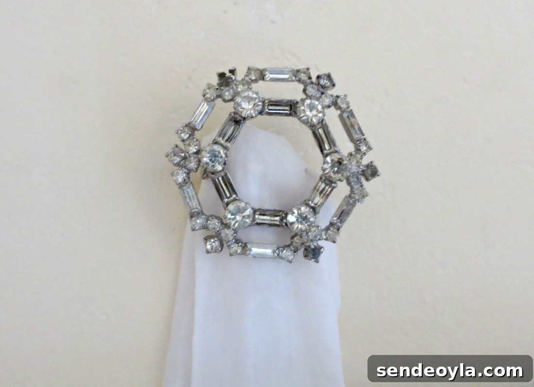 How to Remove Facial Shine for a Long-Lasting Matte Look 8 adding a pin to some fabric, Banishing the Shine www.theboondocksblog.com