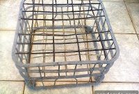 Galvanized Stackable Metal Milk Crates for Dairy Storage