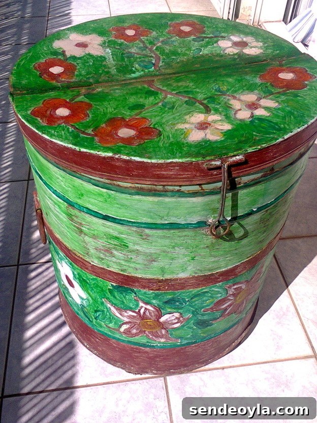Before the touch ups of barrel