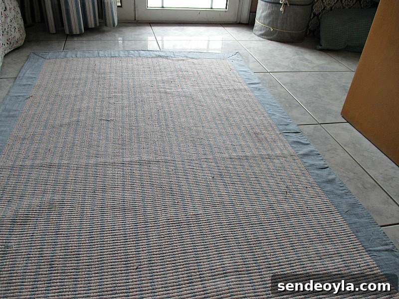 Repairing the rug