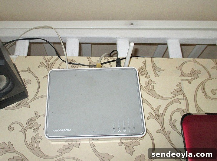 Router wires, From Crib to Desk