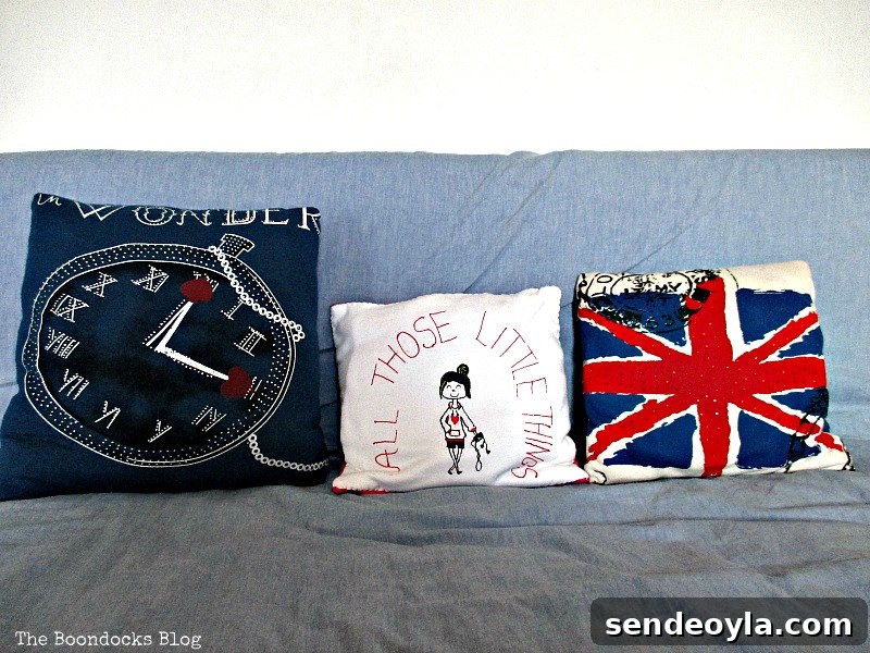 Repurposed pillows