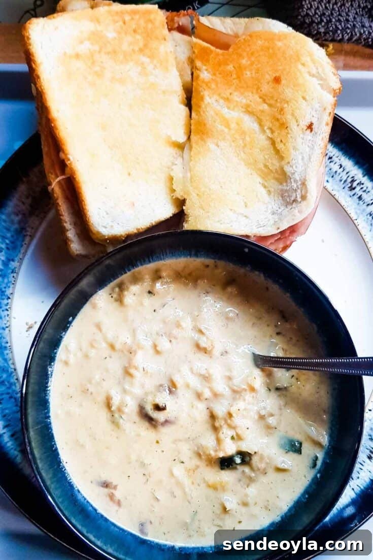 Cauliflower and Courgette Soup (Keto, Creamy & Chunky)