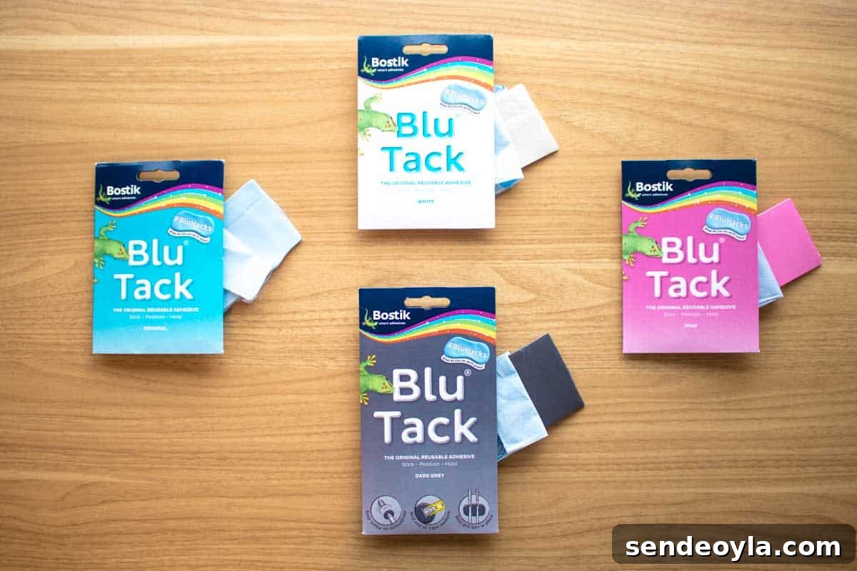 36 Blu Tack Uses and Workshop Hacks 3 Using Blu Tack in the workshop