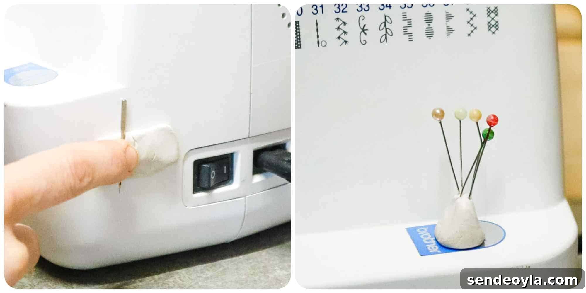 36 Blu Tack Uses and Workshop Hacks 28 Testing a wall-mounted logo with Blu Tack