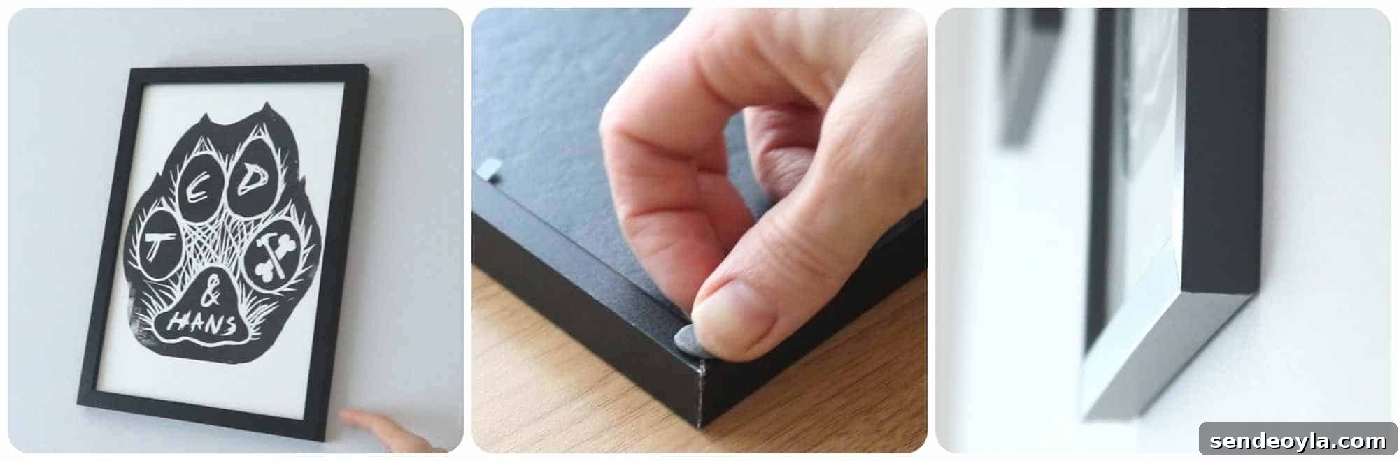 36 Blu Tack Uses and Workshop Hacks 5 Poster stuck with Blu Tack
