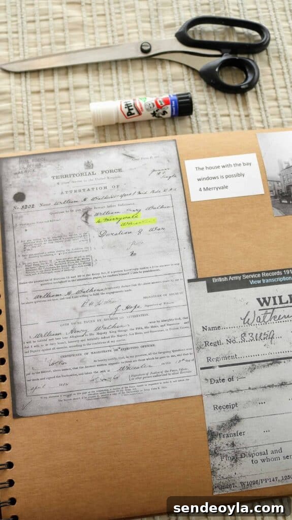 Family Tree Scrapbook Ideas: Layouts, Photos and Keepsakes 4 img 2561 3