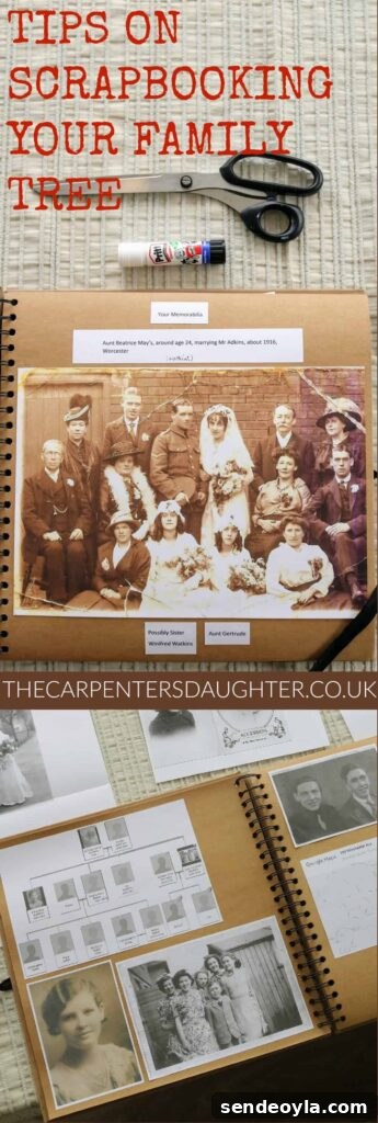 Family Tree Scrapbook Ideas: Layouts, Photos and Keepsakes 7 img 2561 7