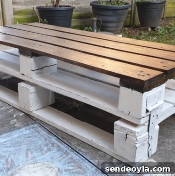 Pallet coffee table