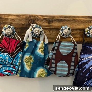 Pallet mask organizer