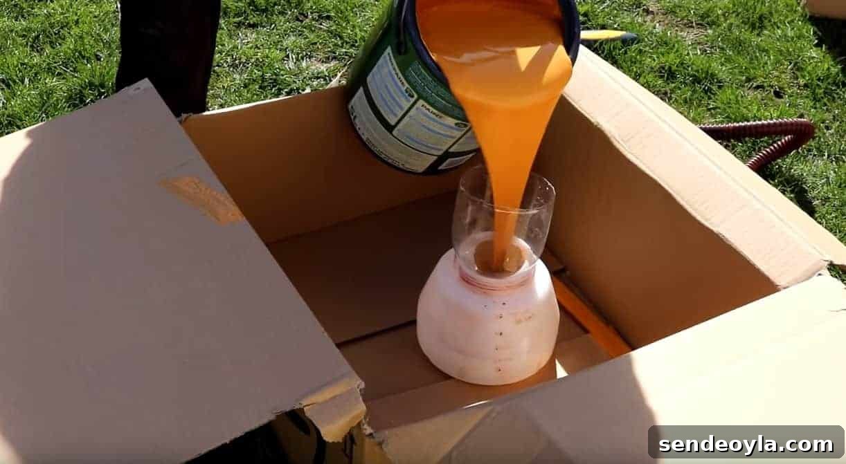 How to Decorate a Room: Practical Tips for Beginners 12 using old pop bottle as funnel for wagner paint sprayer