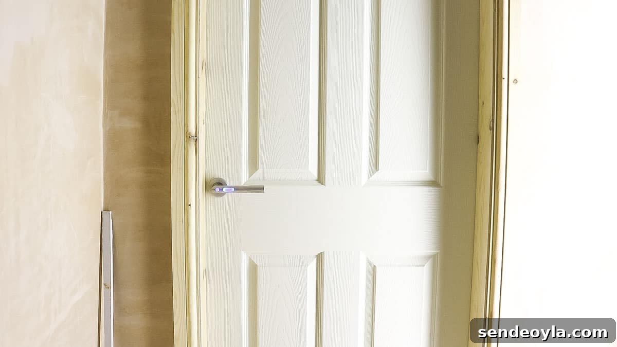 How to Decorate a Room: Practical Tips for Beginners 15 unpainted door and architrave