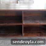 Ebay Bargain Pine TV Stand: A Painting Project