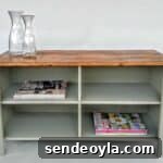 Ebay Bargain Pine TV Stand: A Painting Project