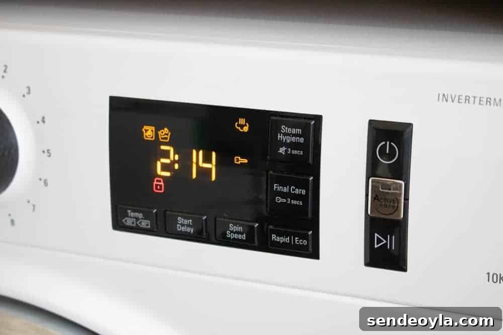 Hotpoint ActiveCare NM11 1045 WC 10kg Washing Machine Review 7 Hotpoint ActiveCare 10kg NM11 1045 WC A Washing Machine Review