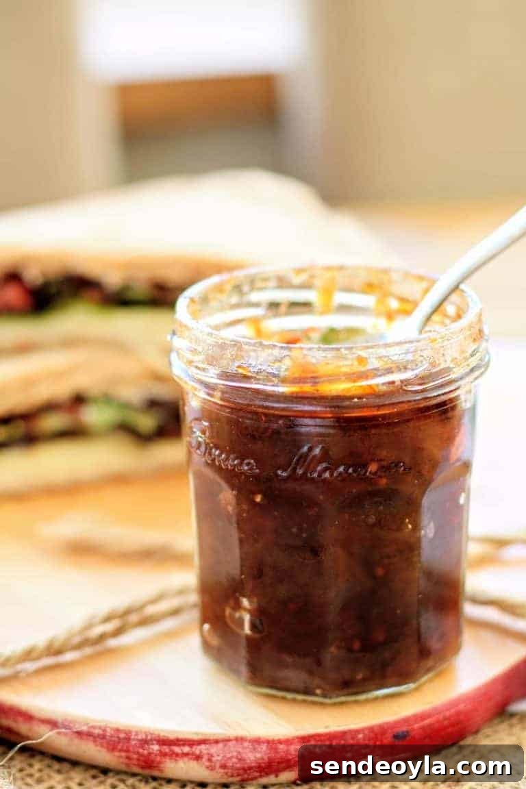 Apple Chutney Recipe: Spiced Homemade Relish 2 Jar of apple chutney