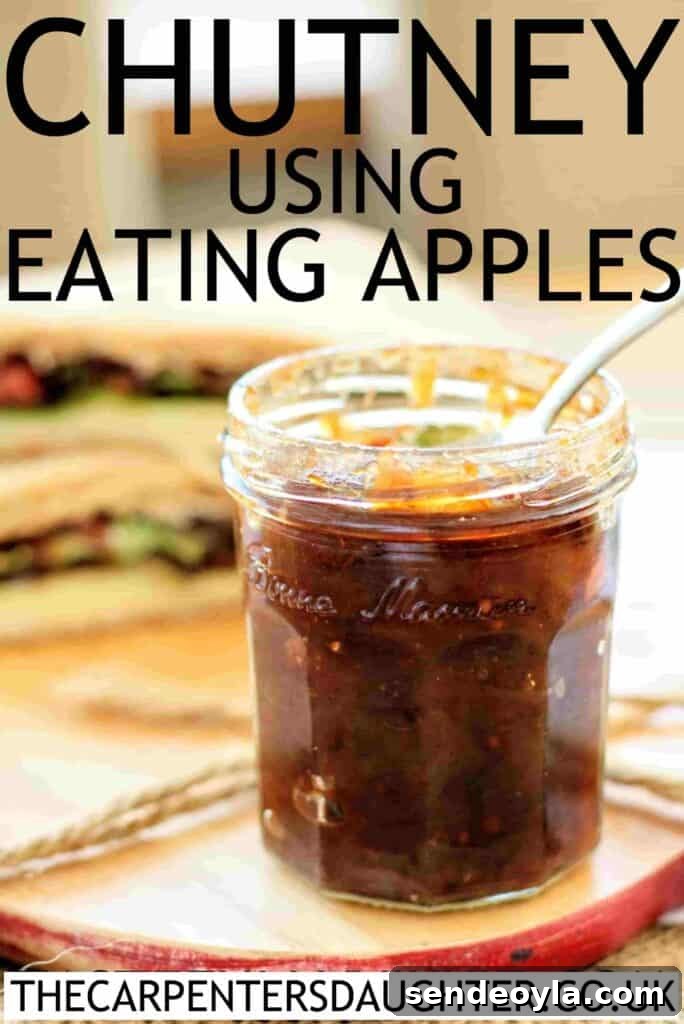 Apple Chutney Recipe: Spiced Homemade Relish 4 Apple chutney gift jars