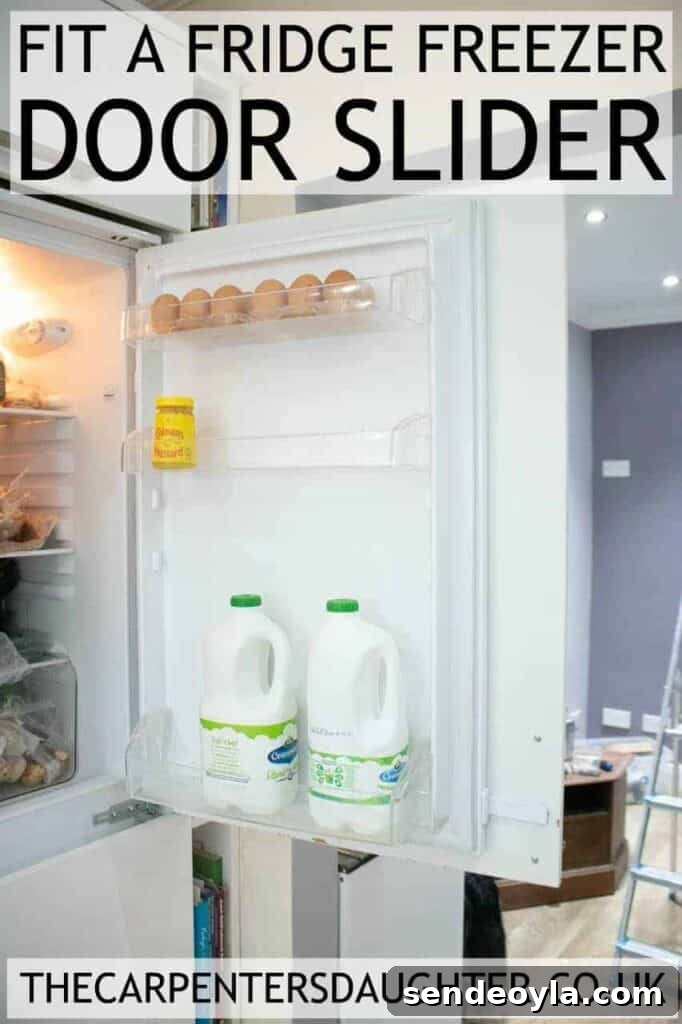 How to Install an Integrated Fridge-Freezer Door Slider 12 img 4845 14