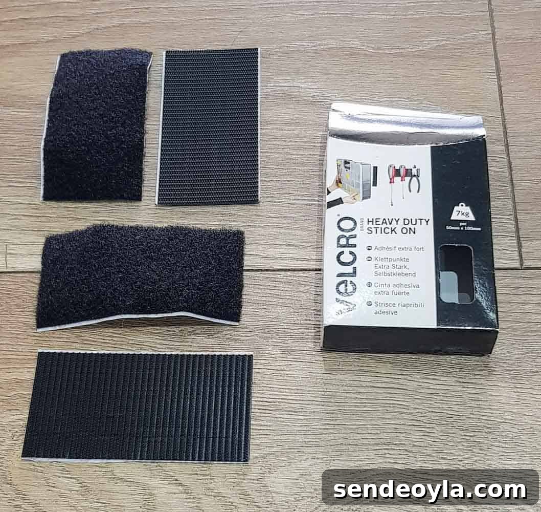Stop Sofa Cushions Sliding with Velcro Tape 5 heavy duty stick on velcro tape
