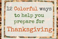12 Colorful Thanksgiving Prep Ideas for Your Home and Table