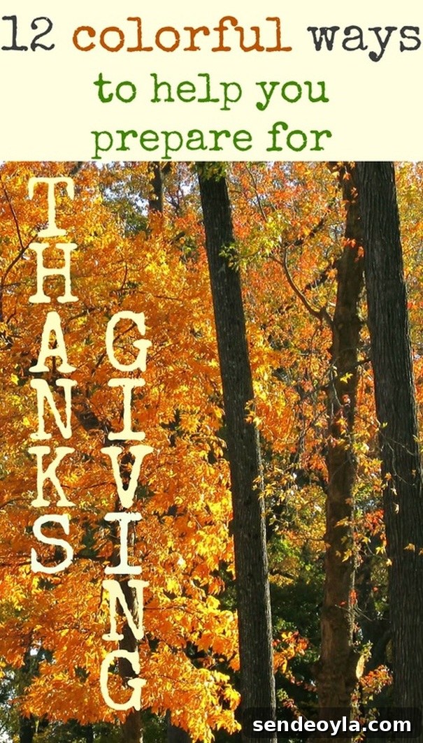 Tips and ideas for a colorful Thanksgiving, #thanksgiving #thanksgivingideas #funthanksgiving #thanksgivingdecor #thriftythanksgivingdecor #thanksgivingkidprojects #easythanksgivingideas 12 Colorful ways to help you prepare for Thanksgiving www.theboondocksblog.com