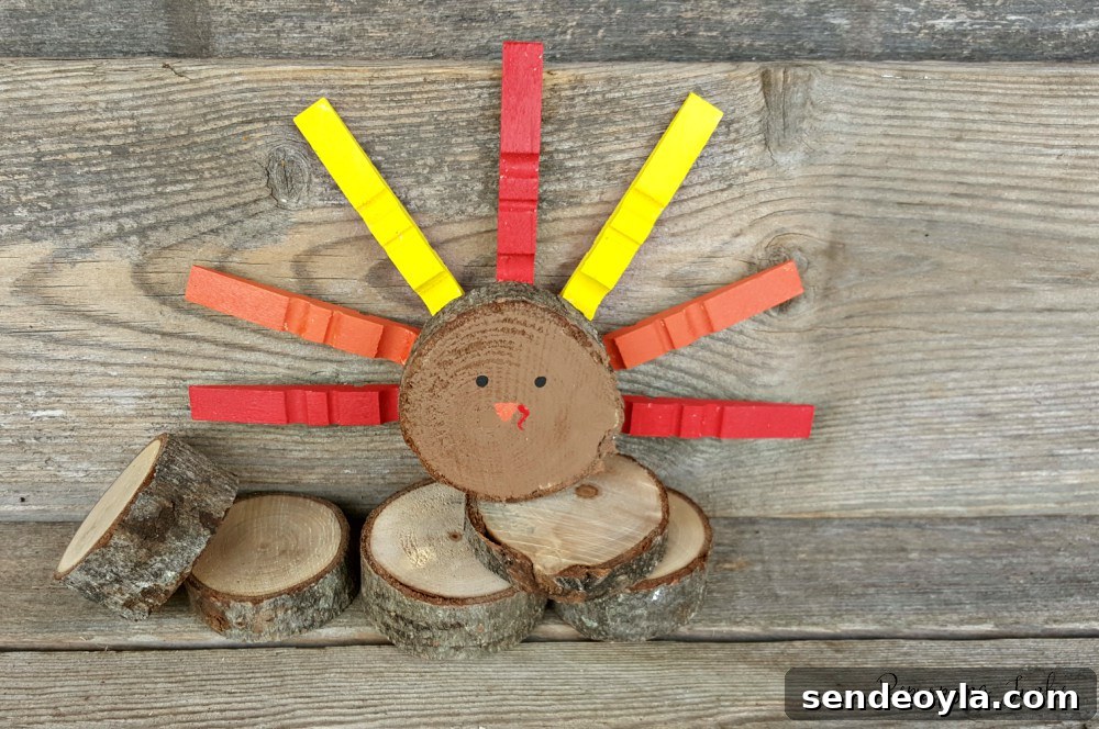 Repurposing Junkie wood slices Turkey, 12 Colorful ways to help you prepare for Thanksgiving www.theboondocksblog.com