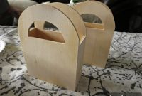 Pretty Wooden Gift Bags for Elegant Presents