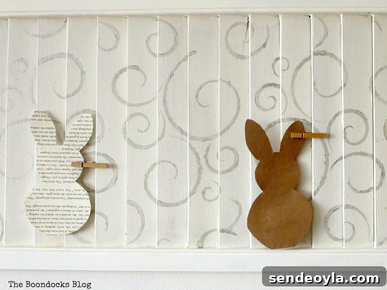 Shutter Stencil Art: How to Avoid Common Mistakes 11 Stenciled shutter art with seasonal accents