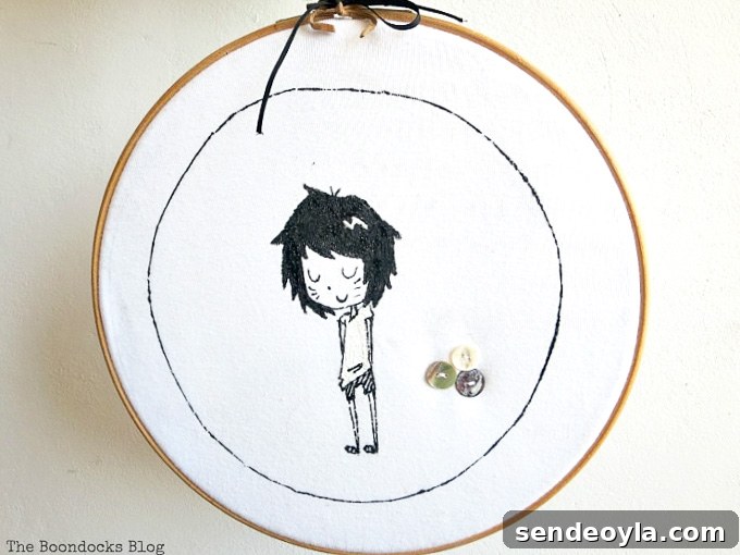 15 DIY Upcycle Ideas for Old Clothes 21 Upcylced wall art.