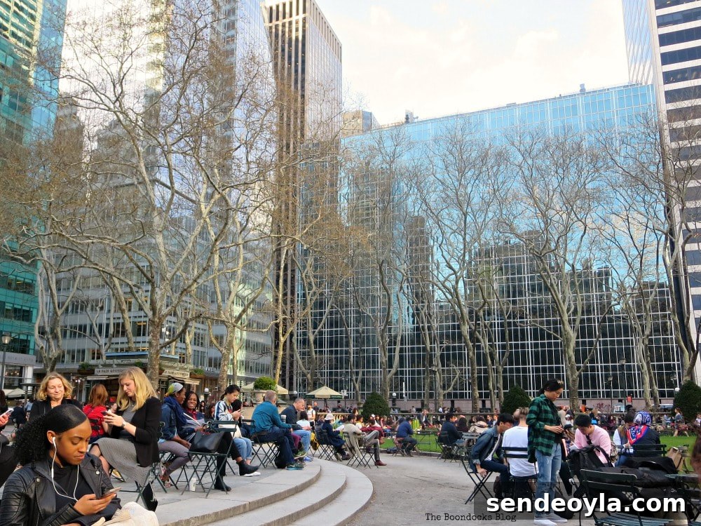 Discover Restored Bryant Park and Nearby Attractions 13 Fountain terrace at west end of Bryant Park, New York, A Visit to the Restored Bryant Park and its Surrounding Areas www.theboondocksblog.com