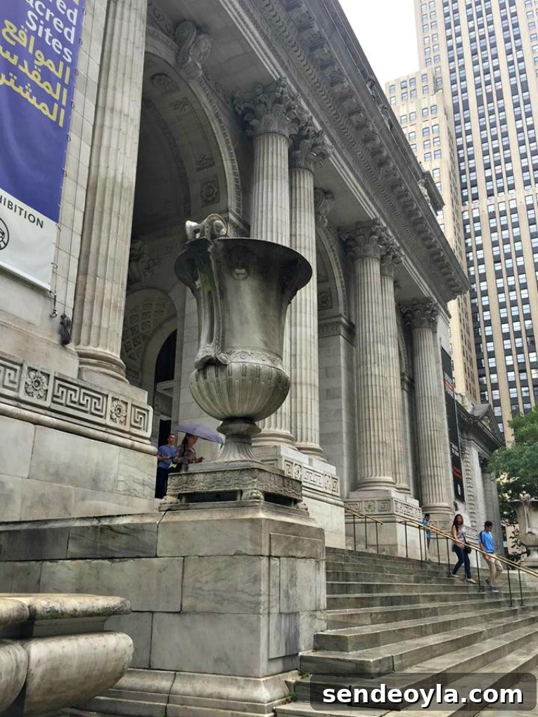 Discover Restored Bryant Park and Nearby Attractions 3 Front of Library Building, A Visit to the Restored Bryant Park and its Surrounding Areas www.theboondocksblog.com