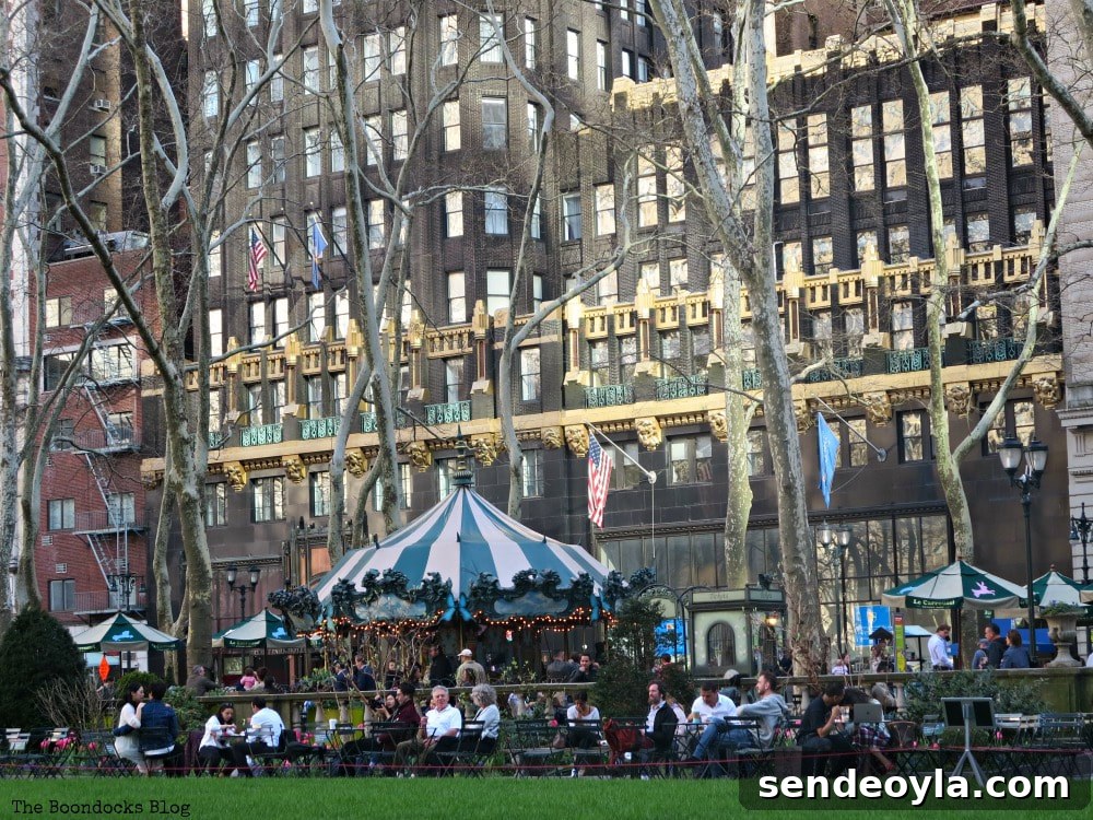 Discover Restored Bryant Park and Nearby Attractions 8 Carousel in Bryant Park, A Visit to the Restored Bryant Park and its Surrounding Areas www.theboondocksblog.com