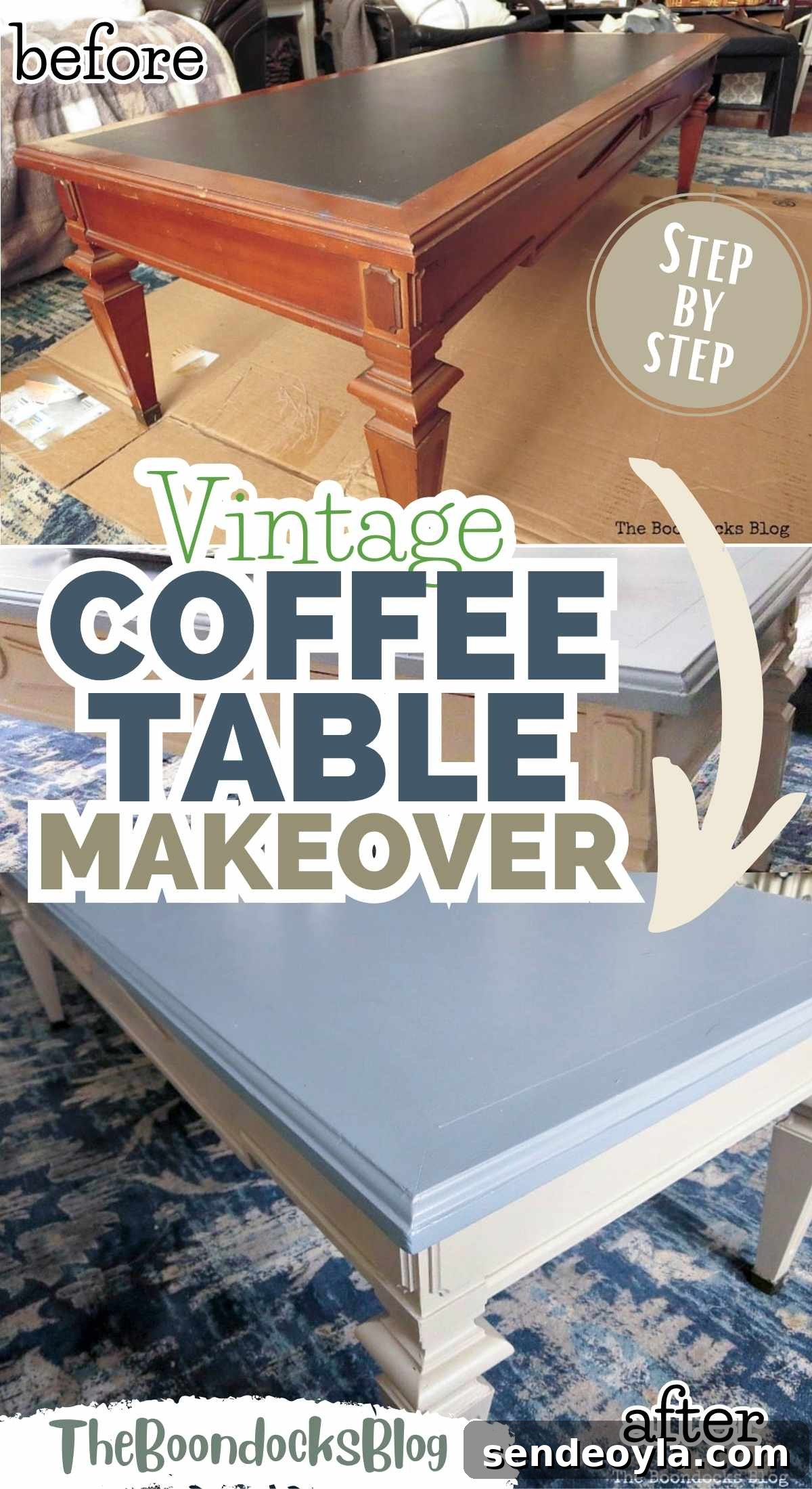 DIY Thrifted Coffee Table Makeover for a Modern Home 14 Coffee table furniture before and after