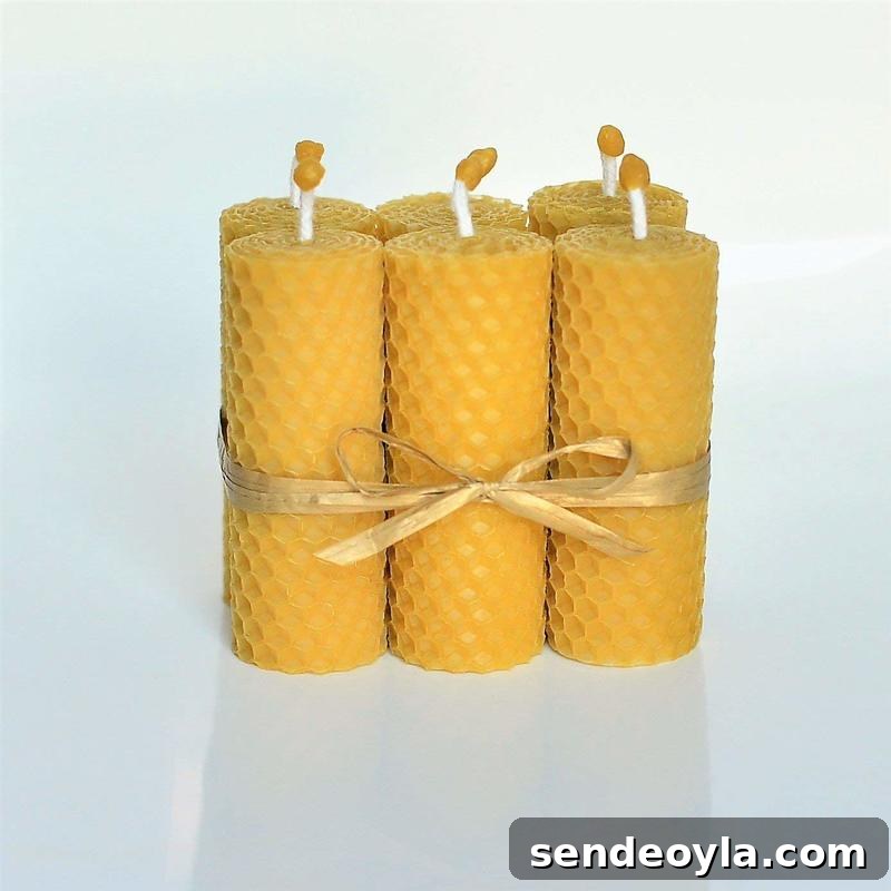 beeswax candles, Ten Amazing Hand-Made Gifts for $10 and Under www.theboondocksblog.com
