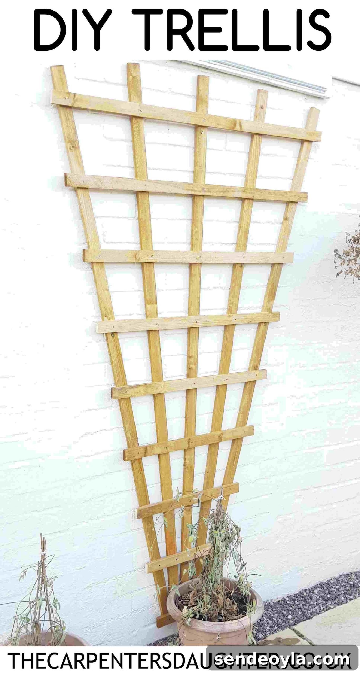 How to Build and Install a Wooden Trellis 20 img 5866 30 scaled